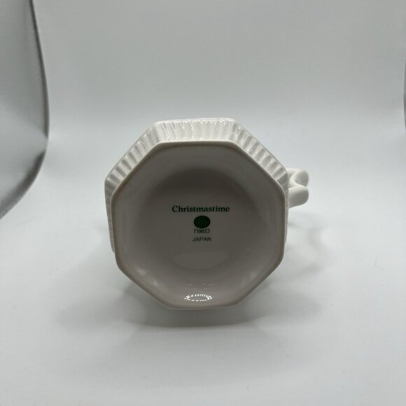 Vintage Nikko Christmastime Octagon Creamer Replacement Piece Christmas Tree - Picture 7 of 8